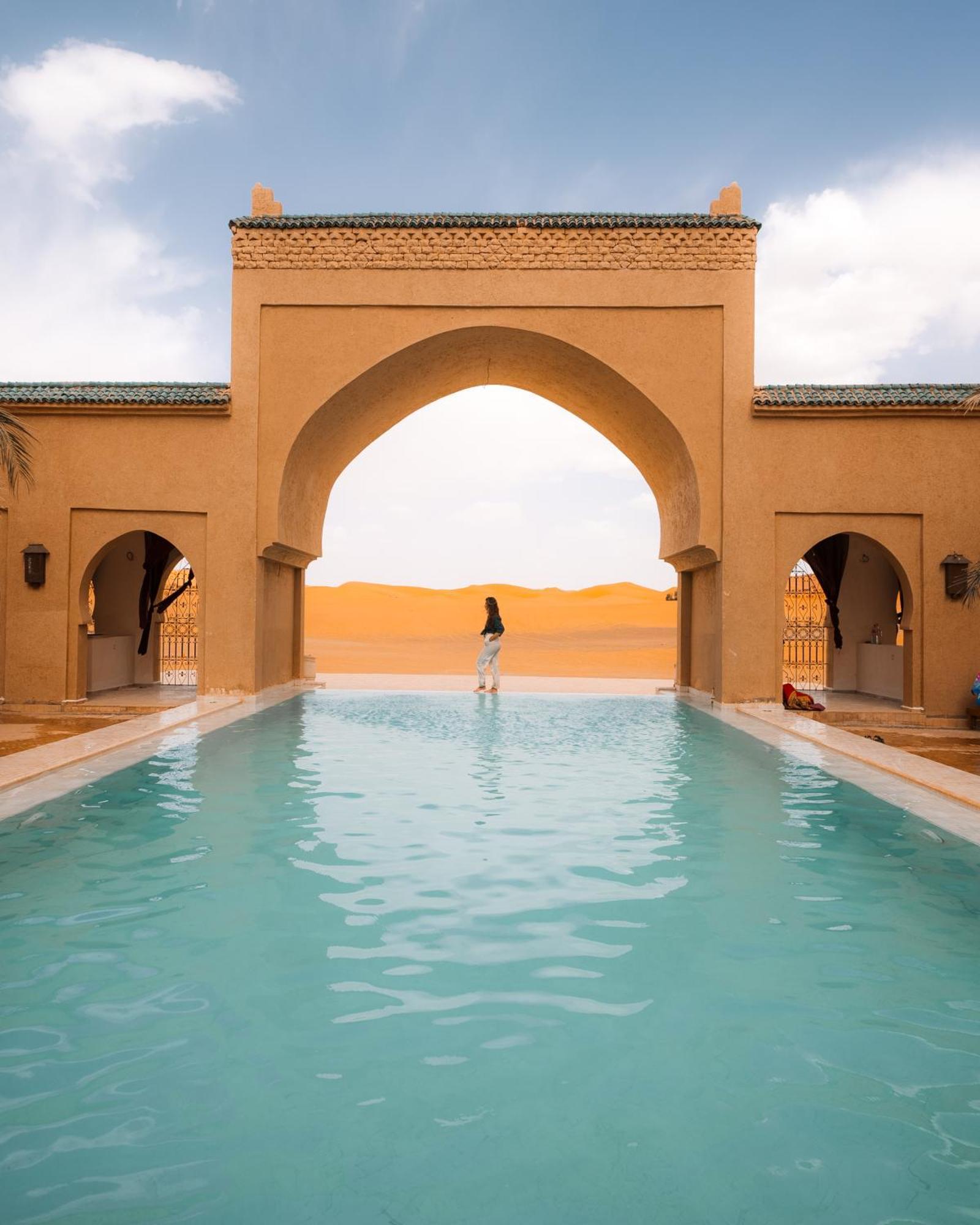 Sahara Pearl Hotel Merzouga Eksteriør billede